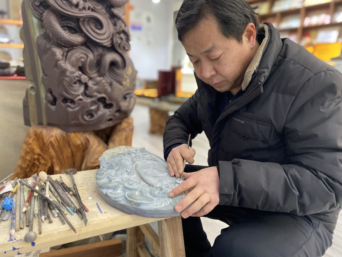 多彩非遗丨济源:生肖&ldquo;龙砚&rdquo;迎新年